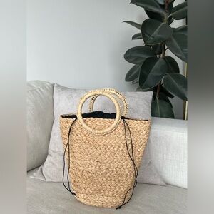 Melie Bianco Woven Tote